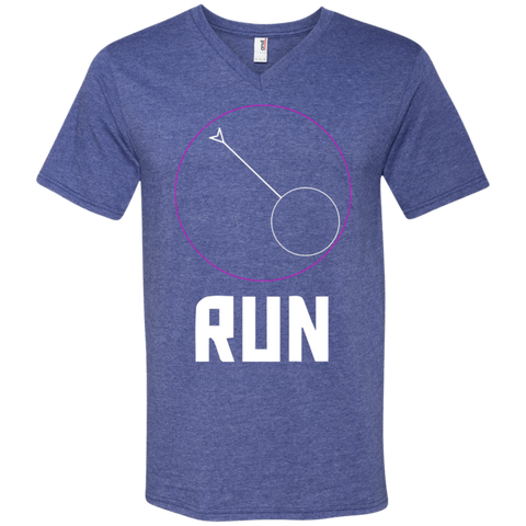 Fortnite Run Fortnite Men's V-Neck T-Shirt - The White Eagles Fortnite Run Fortnite Men's V-Neck T-Shirt - The White Eagles