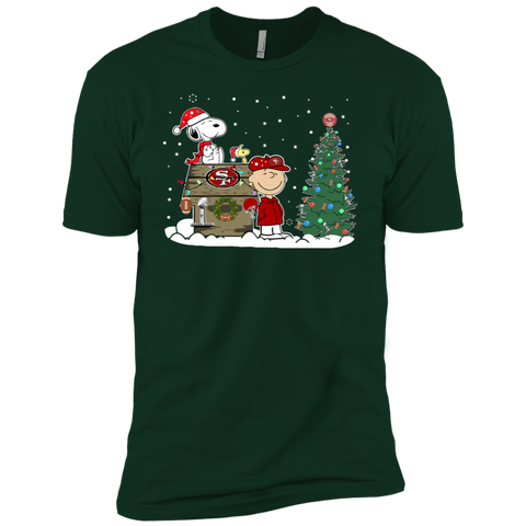 San Francisco 49ers Snoopy The Peanuts Ugly Christmas Sweater Super Bowl Men's Sleeve Shirt - The White Eagles San Francisco 49ers Snoopy The Peanuts Ugly Christmas Sweater Super Bowl Men's Sleeve Shirt - The White Eagles