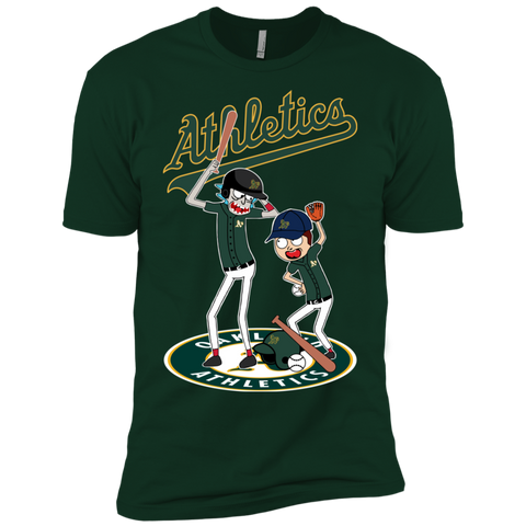 Oakland Athletics Baseball Rick And Morty Men's Sleeve Shirt - The White Eagles Oakland Athletics Baseball Rick And Morty Men's Sleeve Shirt - The White Eagles