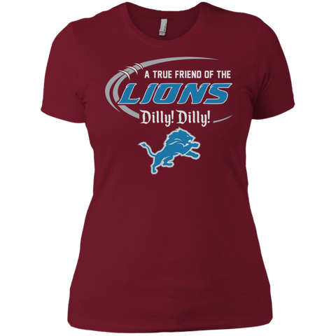 Dilly Dilly Lions A True Friend Of The Lions Ladies' Shirt - The White Eagles Dilly Dilly Lions A True Friend Of The Lions Ladies' Shirt - The White Eagles