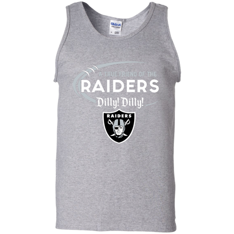 Dilly Dilly Raiders A True Friend Of The Raiders Tank Top - The White Eagles Dilly Dilly Raiders A True Friend Of The Raiders Tank Top - The White Eagles