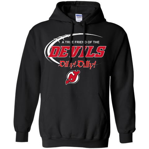 Dilly Dilly A True Friend Of The New Jersey Devils Hoodie - The White Eagles Dilly Dilly A True Friend Of The New Jersey Devils Hoodie - The White Eagles