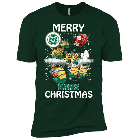 Colorado State Rams Ugly Christmas Sweaters Minions Santa Claus Merry Christmas Men's Sleeve Shirt - The White Eagles Colorado State Rams Ugly Christmas Sweaters Minions Santa Claus Merry Christmas Men's Sleeve Shirt - The White Eagles