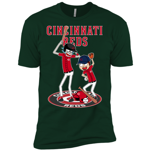 Cincinnati Reds Baseball Rick And Morty Men's Sleeve Shirt - The White Eagles Cincinnati Reds Baseball Rick And Morty Men's Sleeve Shirt - The White Eagles