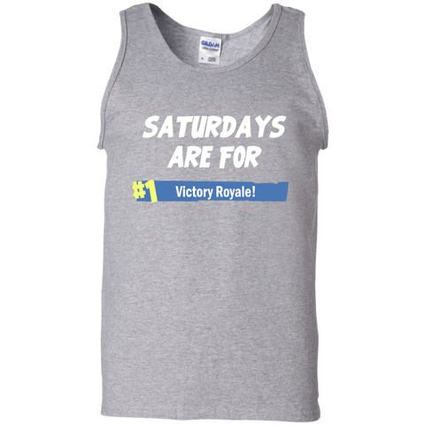 Fortnite Saturdays Are For Victory Royale Tank Top - The White Eagles Fortnite Saturdays Are For Victory Royale Tank Top - The White Eagles