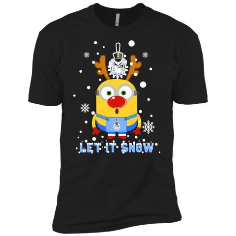 Minion Citadel Bulldogs Ugly Christmas Sweaters Let It Snow Men's Sleeve Shirt - The White Eagles Minion Citadel Bulldogs Ugly Christmas Sweaters Let It Snow Men's Sleeve Shirt - The White Eagles