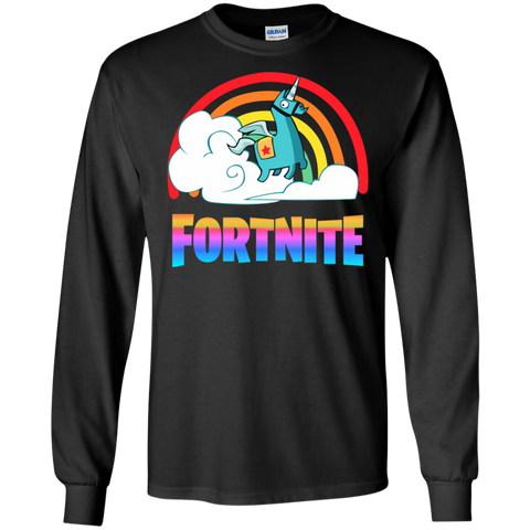 Fortnite Battle Royale Unicorn LS Cotton T-Shirt - The White Eagles Fortnite Battle Royale Unicorn LS Cotton T-Shirt - The White Eagles