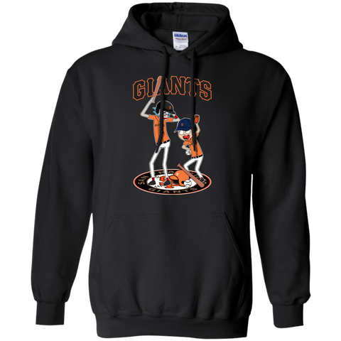 San Francisco Giants Baseball Rick And Morty Hoodie - The White Eagles San Francisco Giants Baseball Rick And Morty Hoodie - The White Eagles
