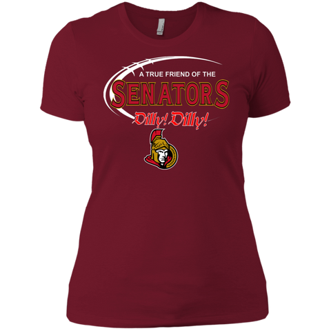 Dilly Dilly A True Friend Of The Ottawa Senators Ladies' Shirt - The White Eagles Dilly Dilly A True Friend Of The Ottawa Senators Ladies' Shirt - The White Eagles