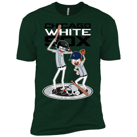 Chicago White Sox Baseball Rick And Morty Men's Sleeve Shirt - The White Eagles Chicago White Sox Baseball Rick And Morty Men's Sleeve Shirt - The White Eagles