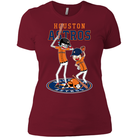 Houston Astros Baseball Rick And Morty Ladies' Shirt - The White Eagles Houston Astros Baseball Rick And Morty Ladies' Shirt - The White Eagles