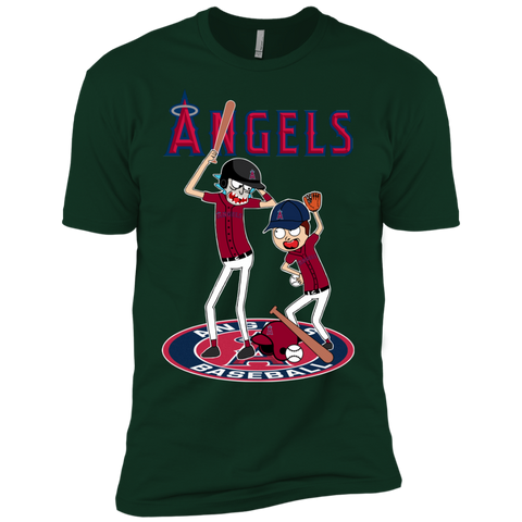 Los Angeles Angels Baseball Rick And Morty Men's Sleeve Shirt - The White Eagles Los Angeles Angels Baseball Rick And Morty Men's Sleeve Shirt - The White Eagles