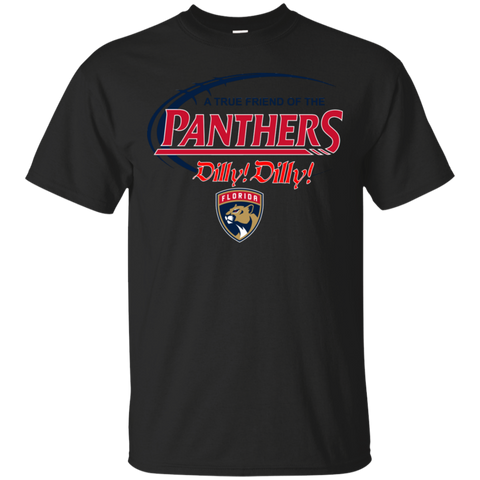 Dilly Dilly A True Friend Of The Florida Panthers Cotton T-Shirt - The White Eagles Dilly Dilly A True Friend Of The Florida Panthers Cotton T-Shirt - The White Eagles