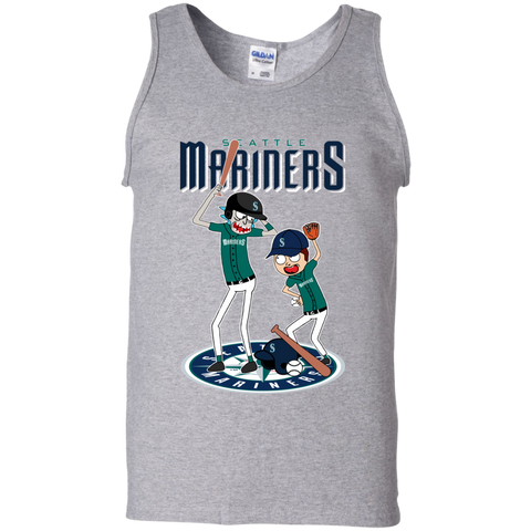Seattle Mariners Baseball Rick And Morty Tank Top - The White Eagles Seattle Mariners Baseball Rick And Morty Tank Top - The White Eagles