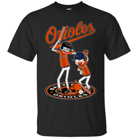 Baltimore Orioles Baseball Rick And Morty Cotton T-Shirt - The White Eagles Baltimore Orioles Baseball Rick And Morty Cotton T-Shirt - The White Eagles