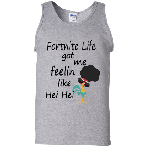 Fortnite Life Got Me Feelin Like Hei Hei Tank Top - The White Eagles Fortnite Life Got Me Feelin Like Hei Hei Tank Top - The White Eagles
