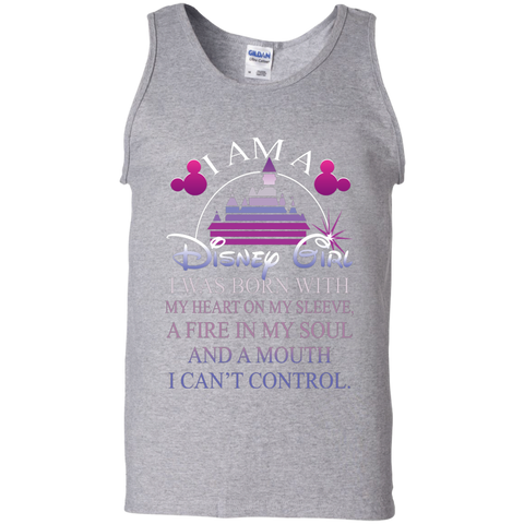 I Am A Disney Girl I Can't Control T-shirts Tank Top - The White Eagles I Am A Disney Girl I Can't Control T-shirts Tank Top - The White Eagles