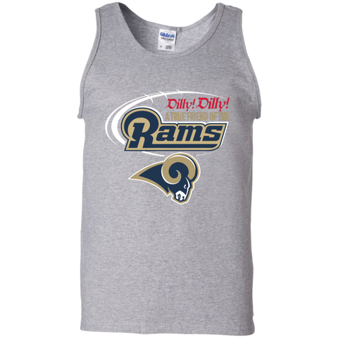 Dilly Dilly Los Angeles Rams A True Friend Of The Rams Tank Top - The White Eagles Dilly Dilly Los Angeles Rams A True Friend Of The Rams Tank Top - The White Eagles