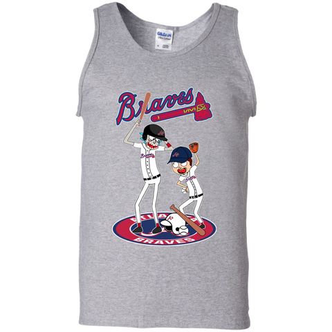 Atlanta Braves Baseball Rick And Morty Tank Top - The White Eagles Atlanta Braves Baseball Rick And Morty Tank Top - The White Eagles