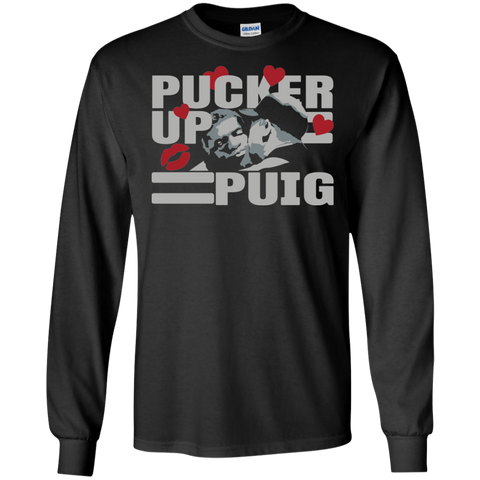 Pucker Up Puig LS Cotton T-Shirt - The White Eagles Pucker Up Puig LS Cotton T-Shirt - The White Eagles