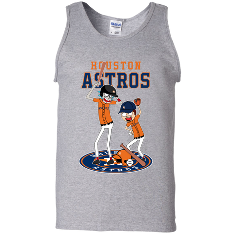 Houston Astros Baseball Rick And Morty Tank Top - The White Eagles Houston Astros Baseball Rick And Morty Tank Top - The White Eagles