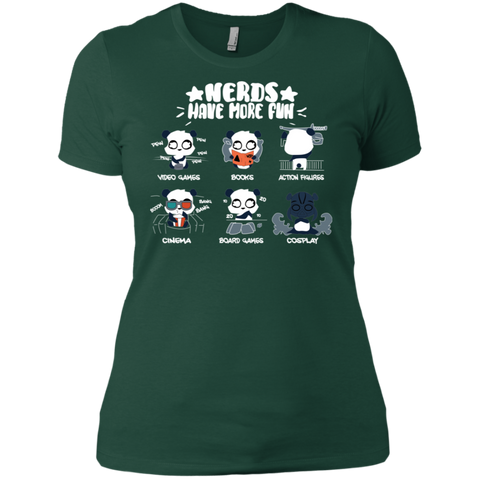 Nerds Have More Fun Shirt Ladies' Shirt - The White Eagles Nerds Have More Fun Shirt Ladies' Shirt - The White Eagles