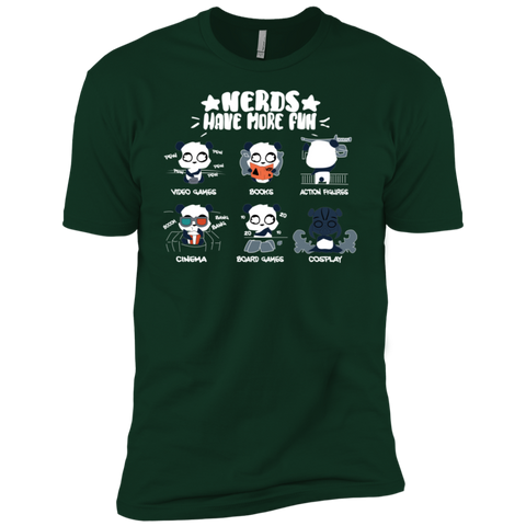 Nerds Have More Fun Shirt Men's Sleeve Shirt - The White Eagles Nerds Have More Fun Shirt Men's Sleeve Shirt - The White Eagles