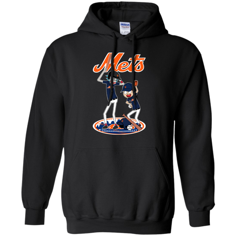 New York Mets Baseball Rick And Morty Hoodie - The White Eagles New York Mets Baseball Rick And Morty Hoodie - The White Eagles