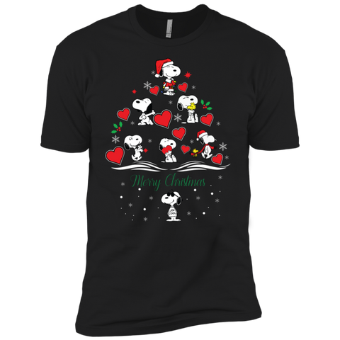 Snoopy Merry Christmas The Peanuts Movie Men's Sleeve Shirt - The White Eagles Snoopy Merry Christmas The Peanuts Movie Men's Sleeve Shirt - The White Eagles