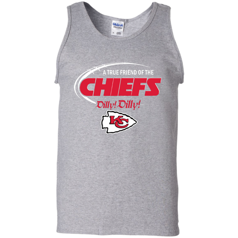 Dilly Dilly Kansas City Chiefs A True Friend Of The Chiefs Tank Top - The White Eagles Dilly Dilly Kansas City Chiefs A True Friend Of The Chiefs Tank Top - The White Eagles