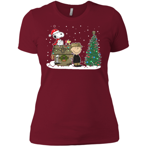 New Orleans Saints Snoopy The Peanuts Ugly Christmas Sweater Super Bowl Ladies' Shirt - The White Eagles New Orleans Saints Snoopy The Peanuts Ugly Christmas Sweater Super Bowl Ladies' Shirt - The White Eagles