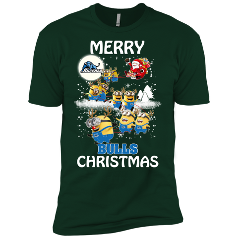 Buffalo Bulls Ugly Christmas Sweaters Minions Santa Claus Merry Christmas Men's Sleeve Shirt - The White Eagles Buffalo Bulls Ugly Christmas Sweaters Minions Santa Claus Merry Christmas Men's Sleeve Shirt - The White Eagles