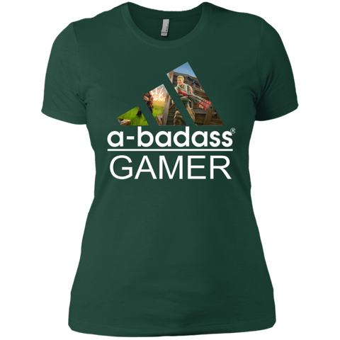 A-badass Gamer Adidas Fortnite Ladies' Shirt - The White Eagles A-badass Gamer Adidas Fortnite Ladies' Shirt - The White Eagles