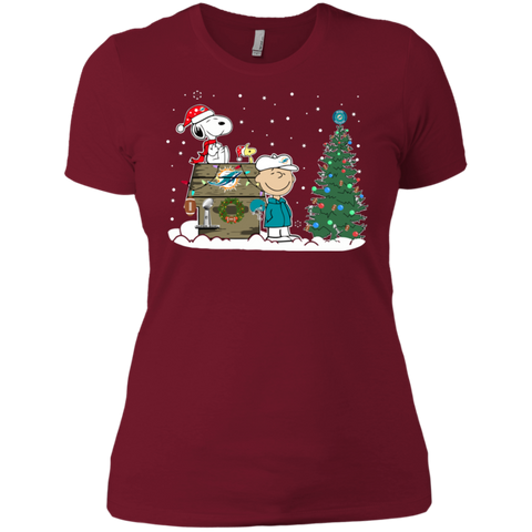 Miami Dolphins Snoopy The Peanuts Ugly Christmas Sweater Super Bowl Ladies' Shirt - The White Eagles Miami Dolphins Snoopy The Peanuts Ugly Christmas Sweater Super Bowl Ladies' Shirt - The White Eagles