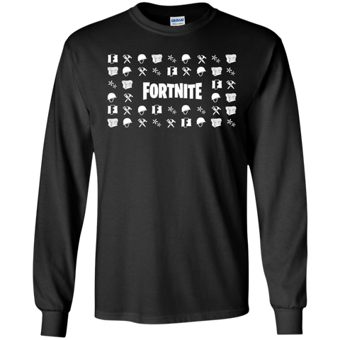 Fortnite Funny LS Cotton T-Shirt - The White Eagles Fortnite Funny LS Cotton T-Shirt - The White Eagles