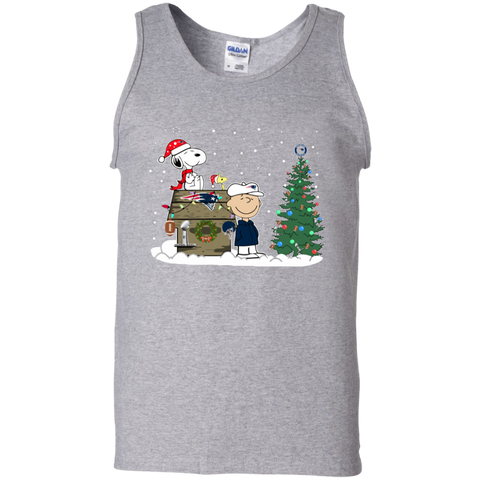 New England Patriots Snoopy The Peanuts Ugly Christmas Sweater Super Bowl Tank Top - The White Eagles New England Patriots Snoopy The Peanuts Ugly Christmas Sweater Super Bowl Tank Top - The White Eagles