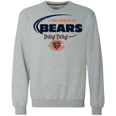Dilly Dilly Chicago Bears A True Friend Of The Bears Sweatshirt - The White Eagles Dilly Dilly Chicago Bears A True Friend Of The Bears Sweatshirt - The White Eagles