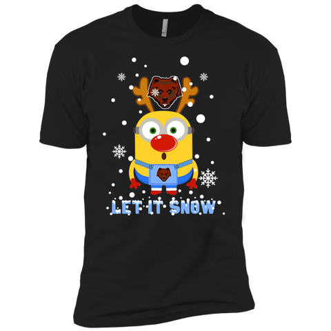 Minion Brown Bears Ugly Christmas Sweaters Let It Snow Men's Sleeve Shirt - The White Eagles Minion Brown Bears Ugly Christmas Sweaters Let It Snow Men's Sleeve Shirt - The White Eagles
