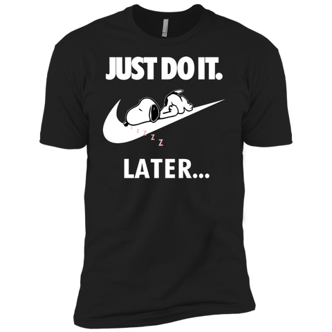 Just Do It The Peanuts Movie Snoopy Nike Logo Men's Sleeve Shirt - The White Eagles Just Do It The Peanuts Movie Snoopy Nike Logo Men's Sleeve Shirt - The White Eagles