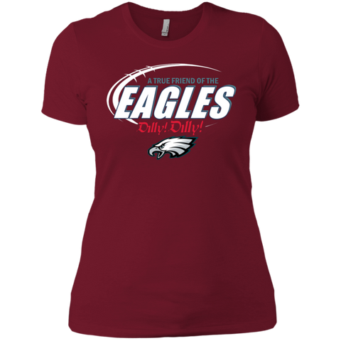 Nfl Dilly Dilly Philadelphia Eagles A True Friend Of The Eagles Ladies' Shirt - The White Eagles Nfl Dilly Dilly Philadelphia Eagles A True Friend Of The Eagles Ladies' Shirt - The White Eagles