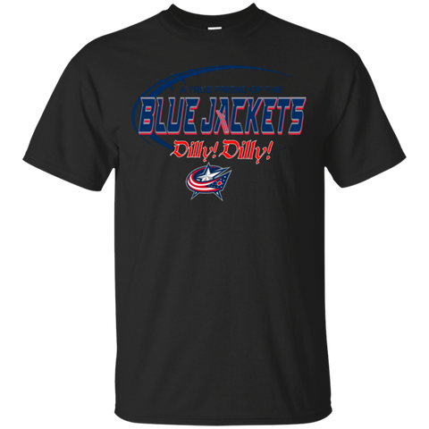 Dilly Dilly A True Friend Of The Columbus Blue Jackets Cotton T-Shirt - The White Eagles Dilly Dilly A True Friend Of The Columbus Blue Jackets Cotton T-Shirt - The White Eagles
