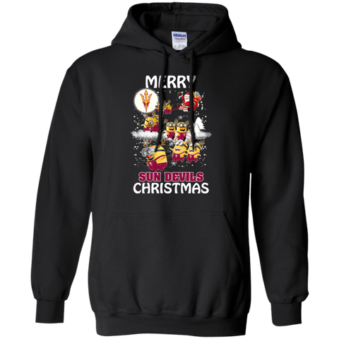 Arizona State Sun Devils T Shirts Minions Santa Claus Merry Christmas Hoodie - The White Eagles Arizona State Sun Devils T Shirts Minions Santa Claus Merry Christmas Hoodie - The White Eagles