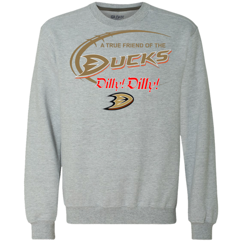 Dilly Dilly A True Friend Of The Anaheim Ducks Sweatshirt - The White Eagles Dilly Dilly A True Friend Of The Anaheim Ducks Sweatshirt - The White Eagles