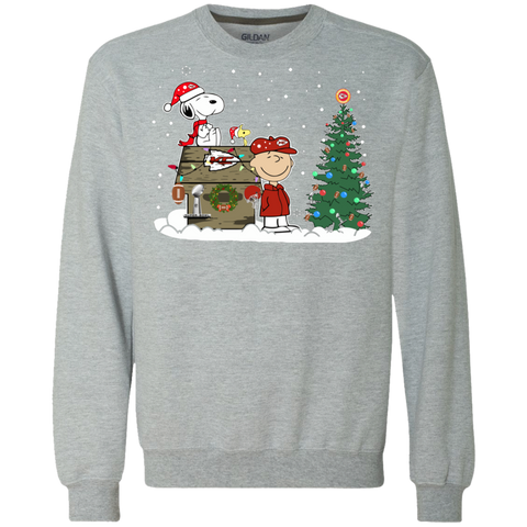 Kansas City Chiefs Snoopy The Peanuts Ugly Christmas Sweater Super Bowl Sweatshirt - The White Eagles Kansas City Chiefs Snoopy The Peanuts Ugly Christmas Sweater Super Bowl Sweatshirt - The White Eagles