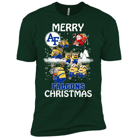 Air Force Falcons Ugly Christmas Sweaters Minions Santa Claus Merry Christmas Hoodies Sweatshirts Men's Sleeve Shirt - The White Eagles Air Force Falcons Ugly Christmas Sweaters Minions Santa Claus Merry Christmas Hoodies Sweatshirts Men's Sleeve Shirt - The White Eagles