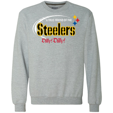 Dilly Dilly Pittsburgh Steelers A True Friend Of The Steelers Sweatshirt - The White Eagles Dilly Dilly Pittsburgh Steelers A True Friend Of The Steelers Sweatshirt - The White Eagles