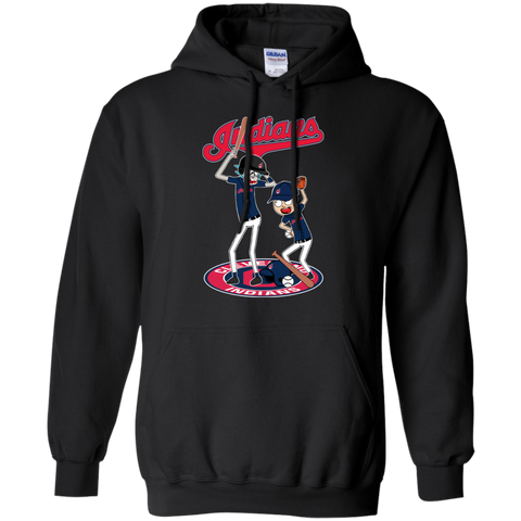 Cleveland Indians Baseball Rick And Morty Hoodie - The White Eagles Cleveland Indians Baseball Rick And Morty Hoodie - The White Eagles