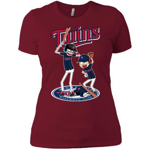 Minnesota Twins Baseball Rick And Morty Ladies' Shirt - The White Eagles Minnesota Twins Baseball Rick And Morty Ladies' Shirt - The White Eagles
