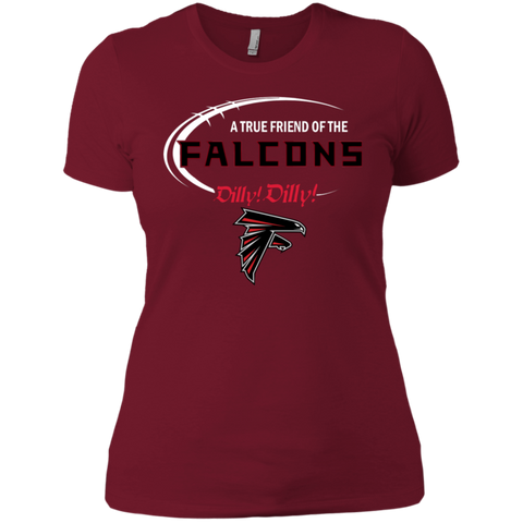 Dilly Dilly Atlanta Falcons A True Friend Of The Falcons Ladies' Shirt - The White Eagles Dilly Dilly Atlanta Falcons A True Friend Of The Falcons Ladies' Shirt - The White Eagles