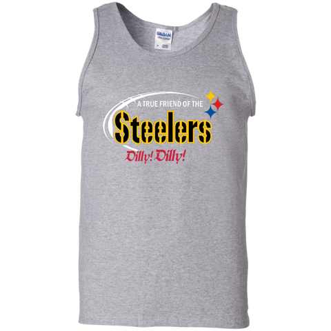 Dilly Dilly Pittsburgh Steelers A True Friend Of The Steelers Tank Top - The White Eagles Dilly Dilly Pittsburgh Steelers A True Friend Of The Steelers Tank Top - The White Eagles